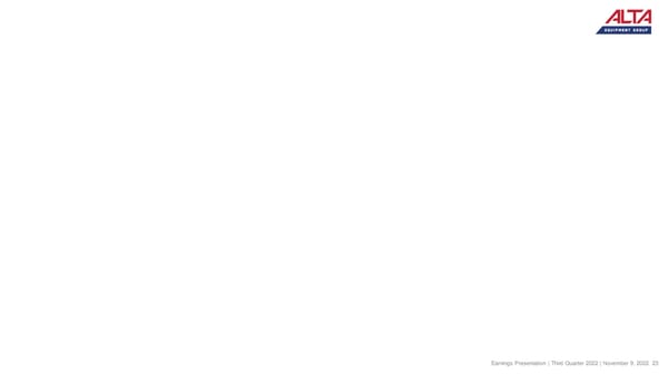 Earning Presentation - Page 23